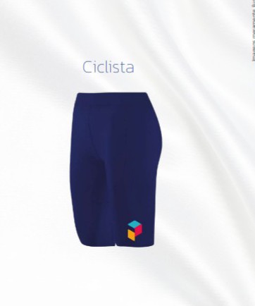 Bermuda  feminina Ciclista helanca Poliedro