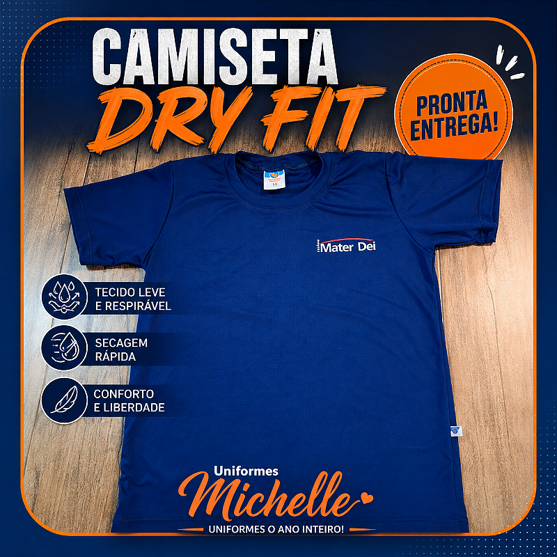 Camiseta Dry fit mater dei