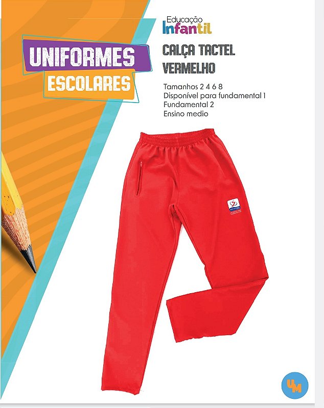 Calça microfibra Carmo infantil