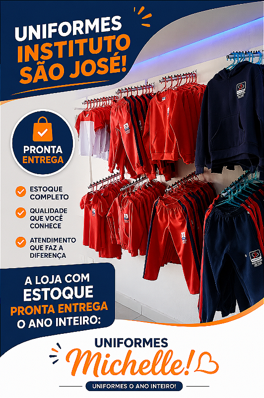 Jaqueta Helanca Instituto são José infantil