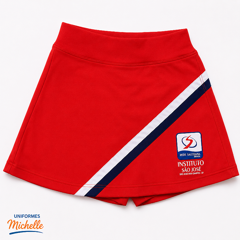 Short saia infantil instituto são José