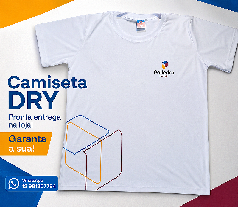 Camiseta Dry fit Poliedro
