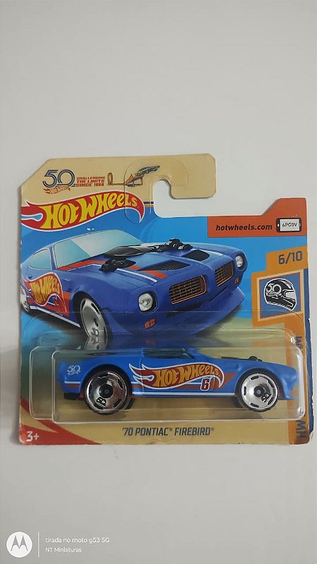 Hot Wheels 70 Pontiac Firebird - ntminiaturas - miniaturas