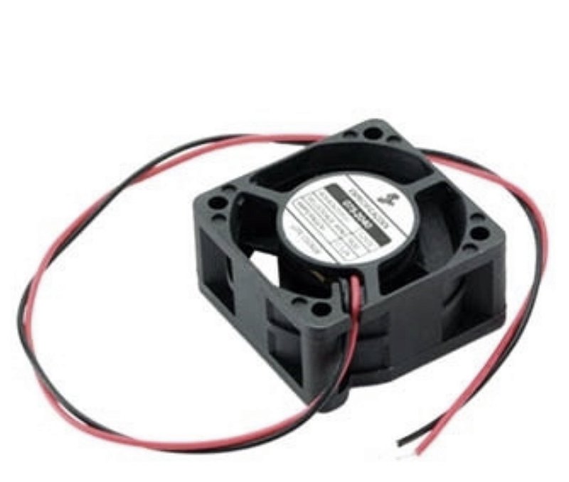 3 Mini Ventole 40mm X 20mm 12V DC 2 Pin - Raffreddamento Per Progetti Elettronici
