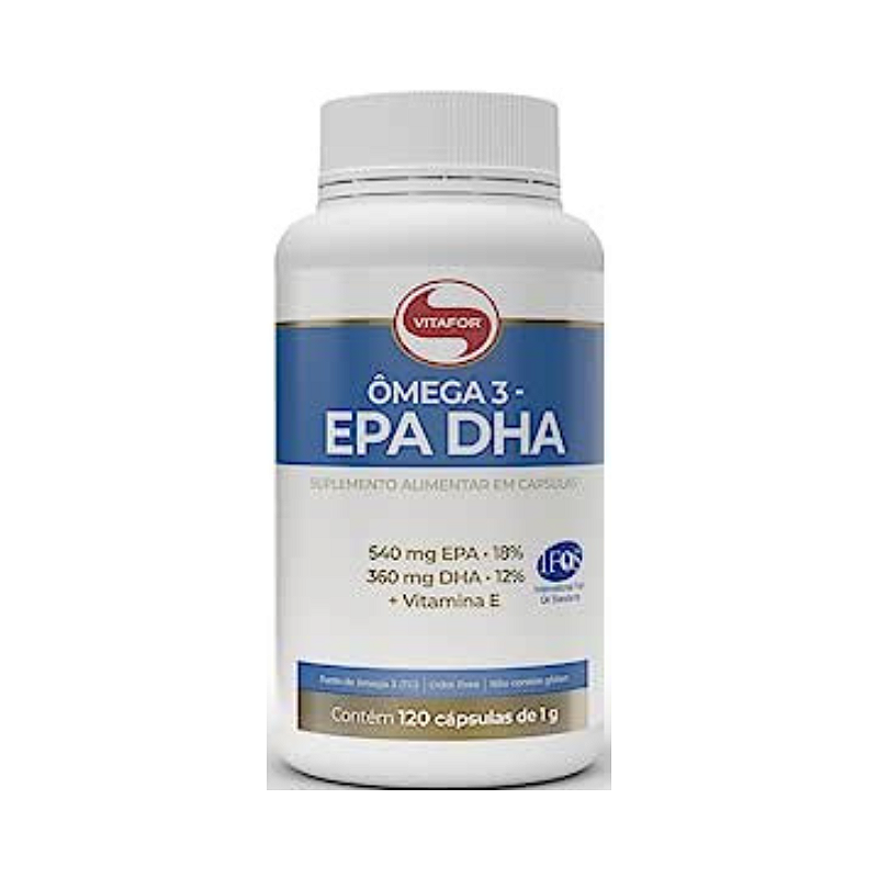 Ômega 3 Epa Dha 120 Caps Vitafor Nutrição Original