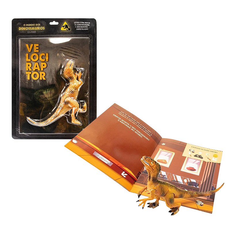 (未使用･未開封品)　Velociraptor / [DVD] df5ndr3 Dinossauro Velociraptor - 15 Cm - Jurassic World - Mattel