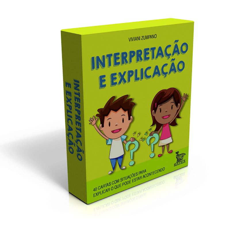 Interpretação e Explicação - Matrix Editora | Livro Caixinha