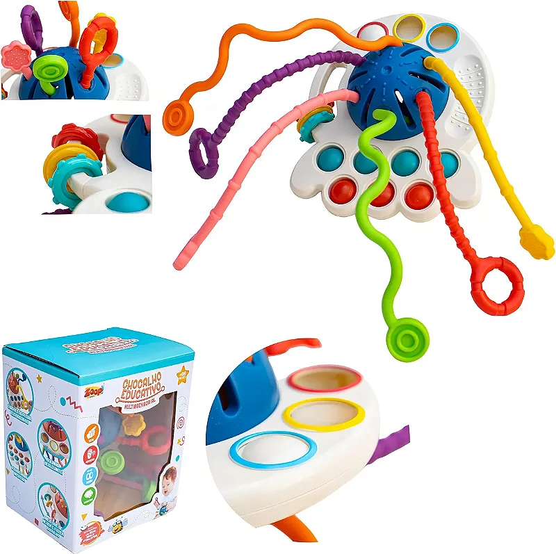 Chocalho Educativo Multissensorial Sortido ZP01136 - Zoop Toys