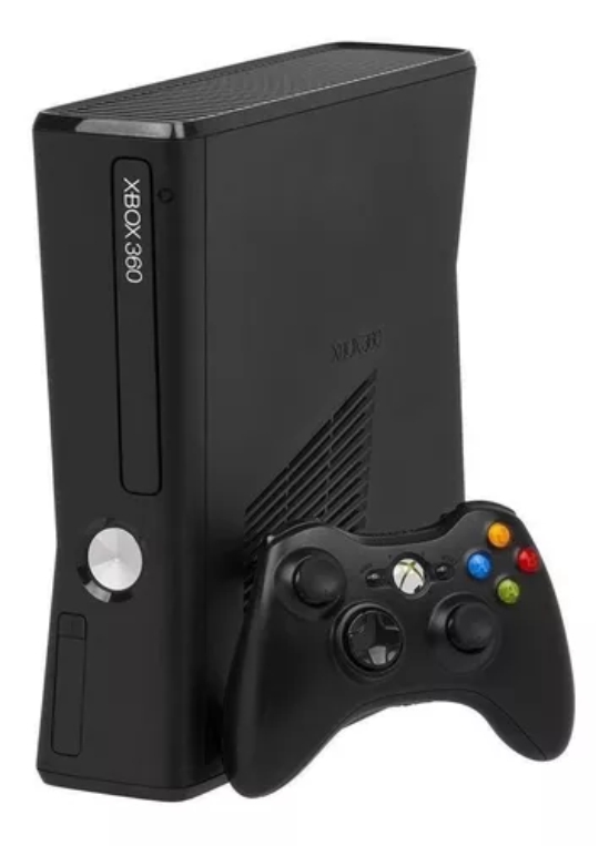 Console Xbox 360 Slim - Desbloqueado - Loja Cyber Z