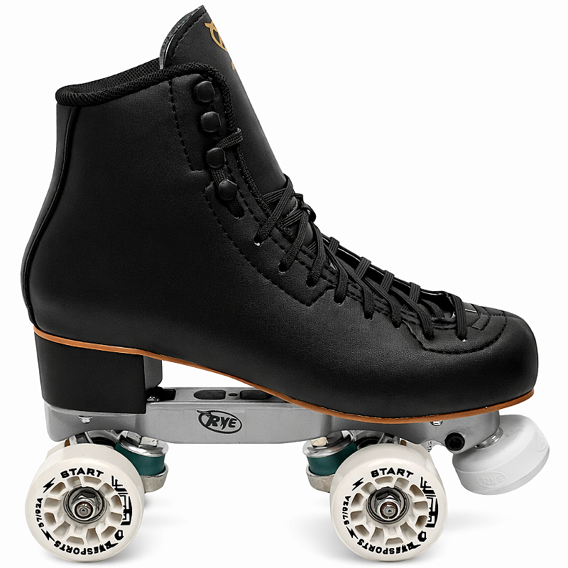 Marca Rye Patins Adventure Preto c/ Roda Branca - Patins Rye