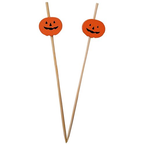 cesta de abóbora de doces ou travessuras assustadoras de halloween