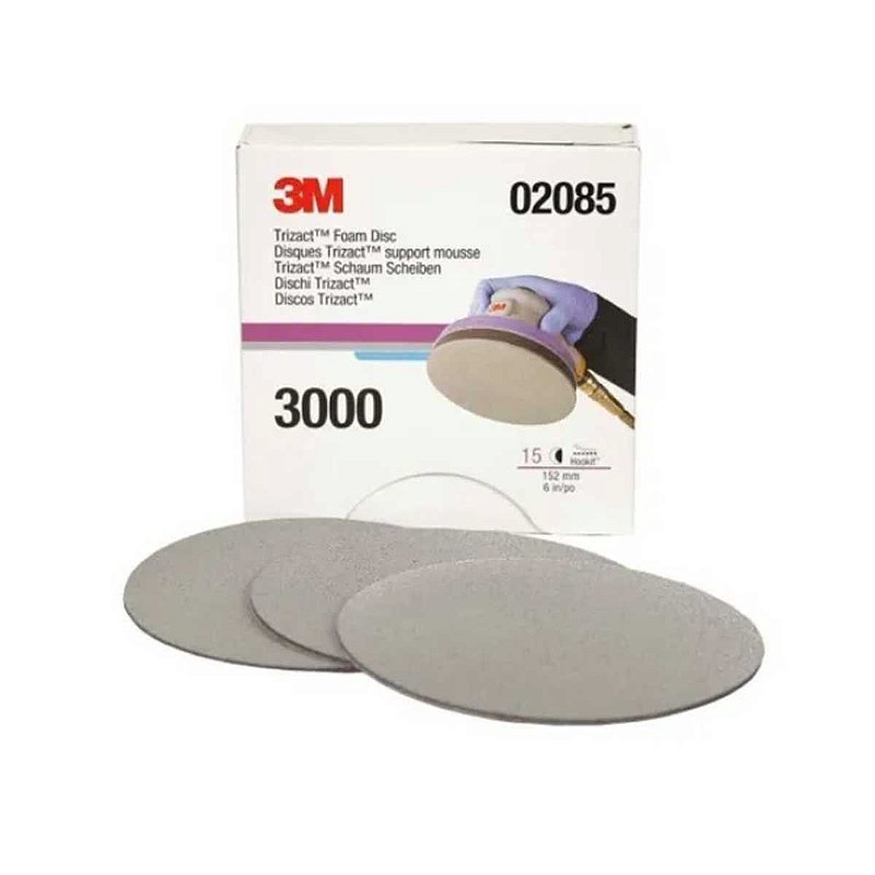 Disco Trizact P3000 6 Hookit 02085 Unidade 3m - Utilidades Domésticas e ...