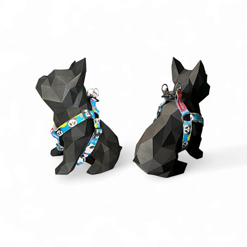 Peitoral Americano para cachorros Pandinha
