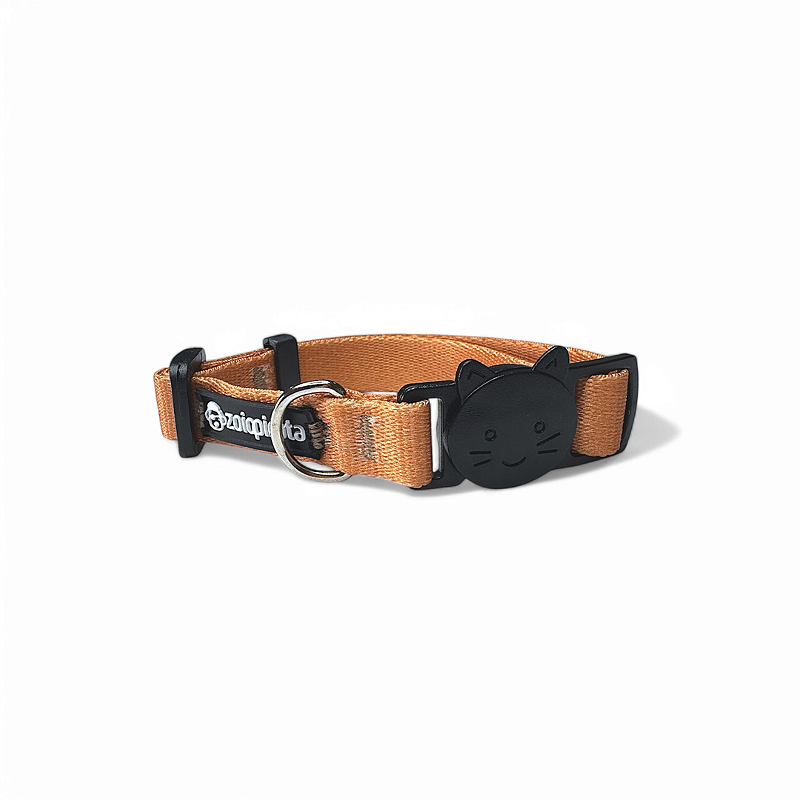 Coleira para Gatos Breakaway Anti-Enforcamento Terracota