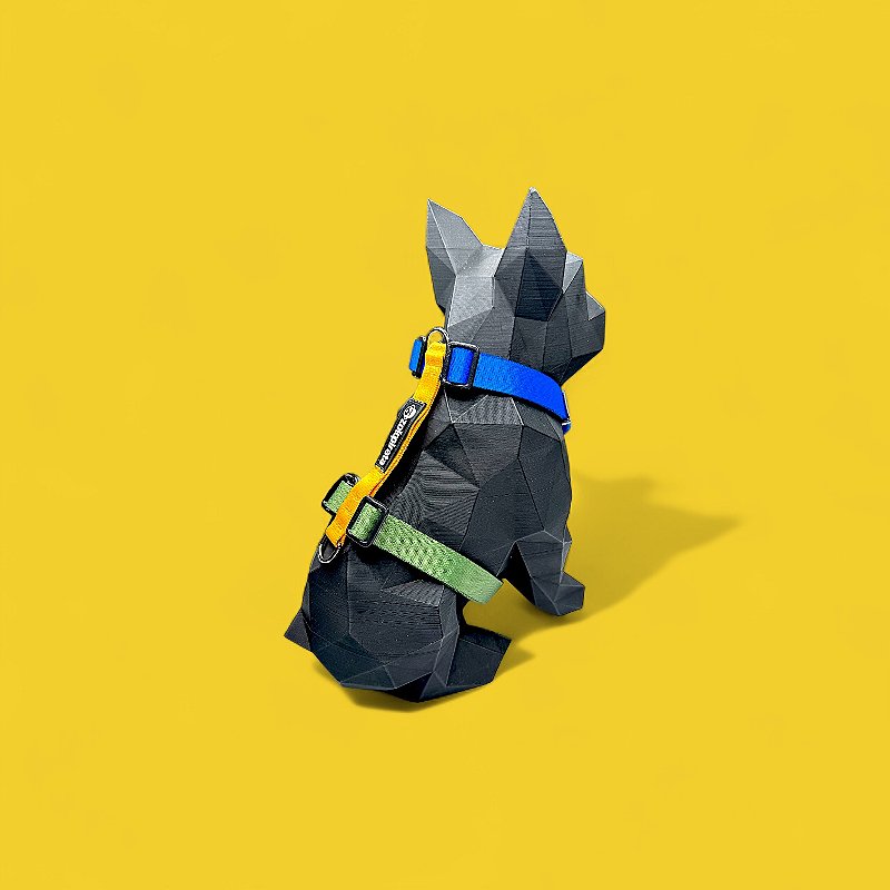 Peitoral H antipuxão para cachorros Brasileiríssimo