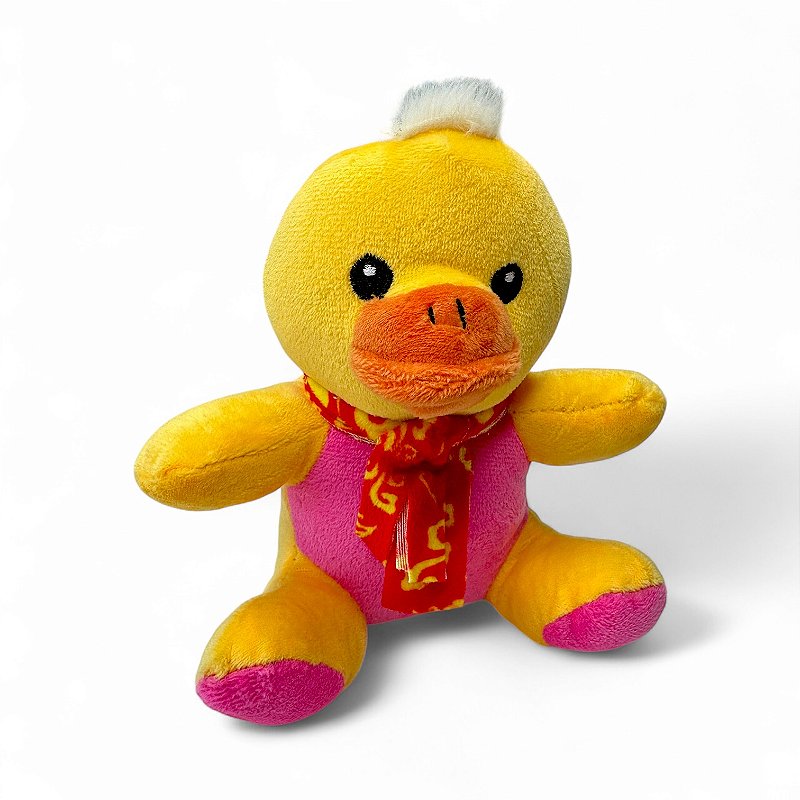 Brinquedo de Pelúcia Patinho com Apito para Cachorro