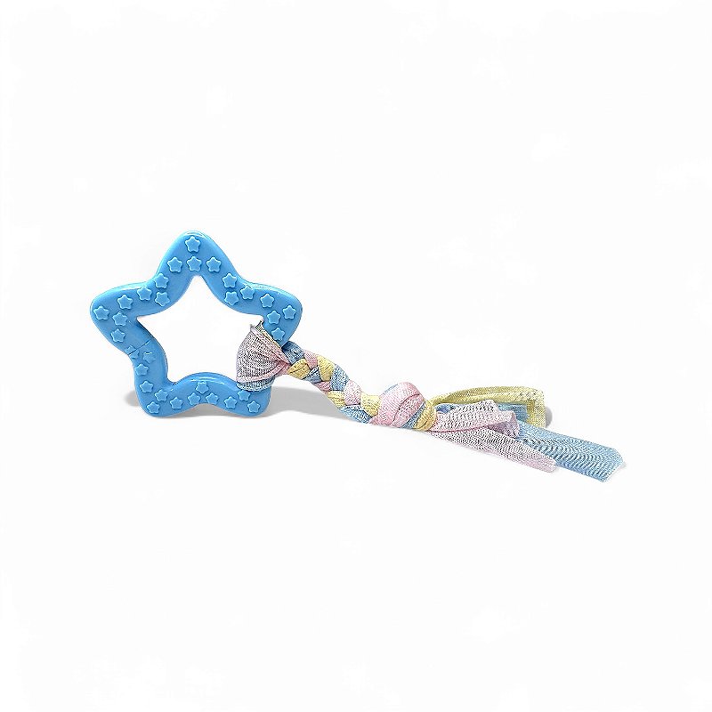 Mordedor Trançado para Cachorro em Tecido – Tons Suaves