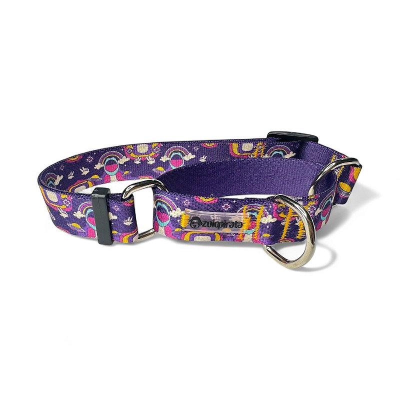 Coleira Martingale Antifuga para cachorros OVNI