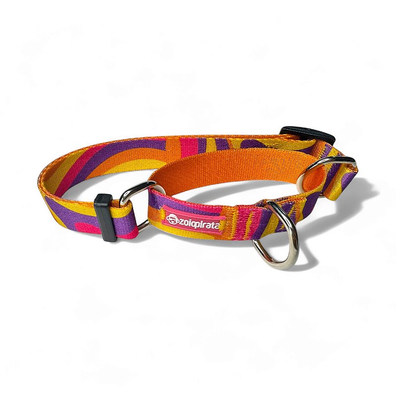 Coleira Martingale Antifuga para cachorros Wave