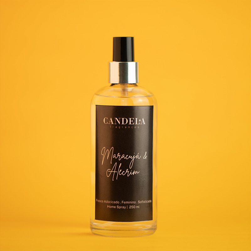 Home Spray Maracujá e Alecrim - 250 ml - candelafragrances