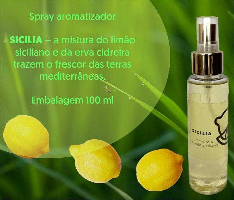 Aromatizadores de ambientes 100 ml - Sicilia