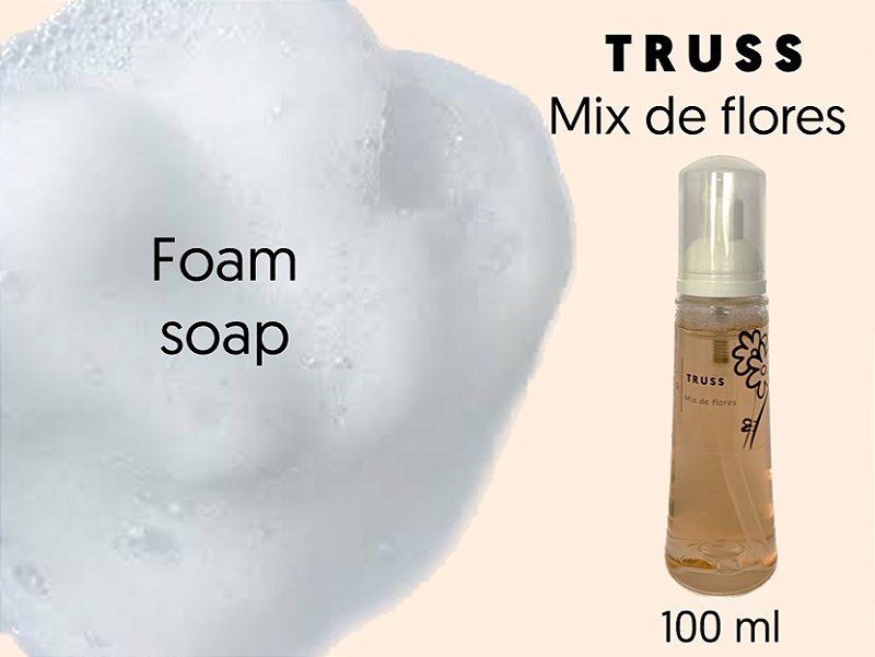 Foam soap (sabonete mousse) 100 ml - Truss