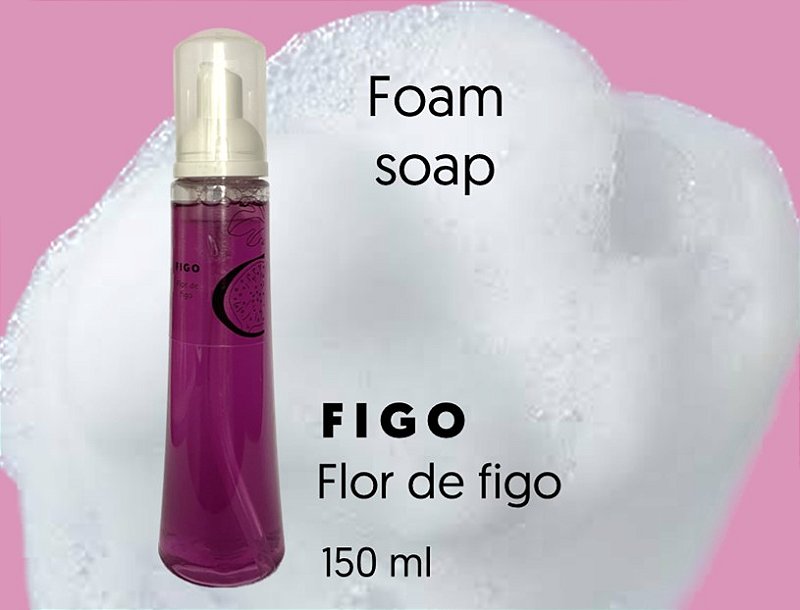 Foam soap (sabonete mousse) 150 ml - Figo