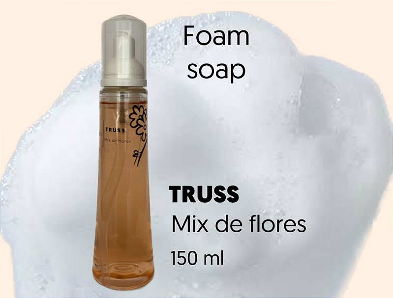 Foam soap (sabonete mousse) 150 ml - Truss