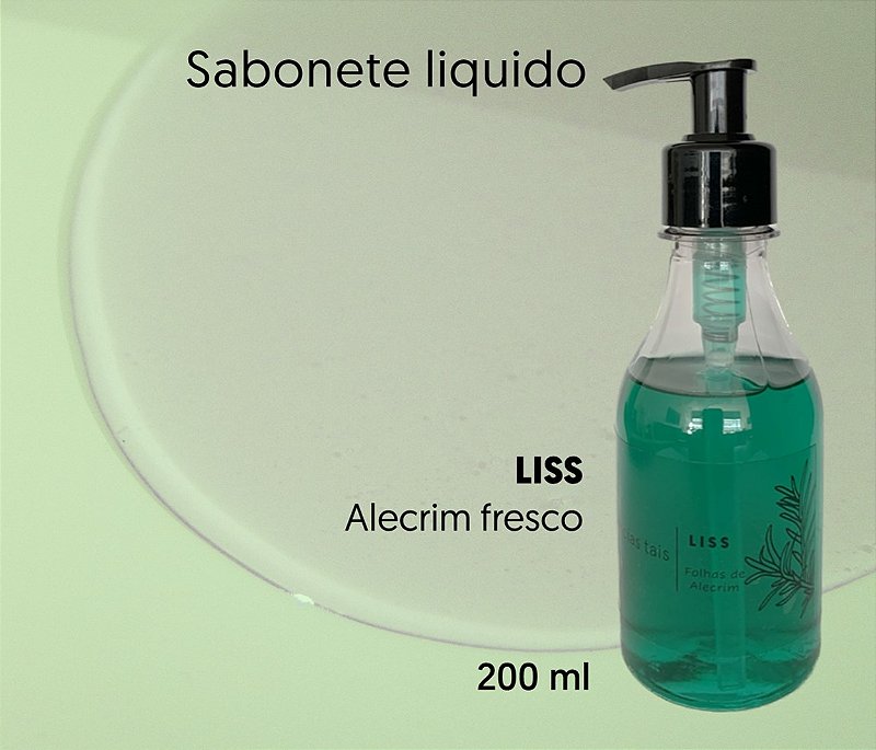 Sabonete líquido 200 ml - Liss