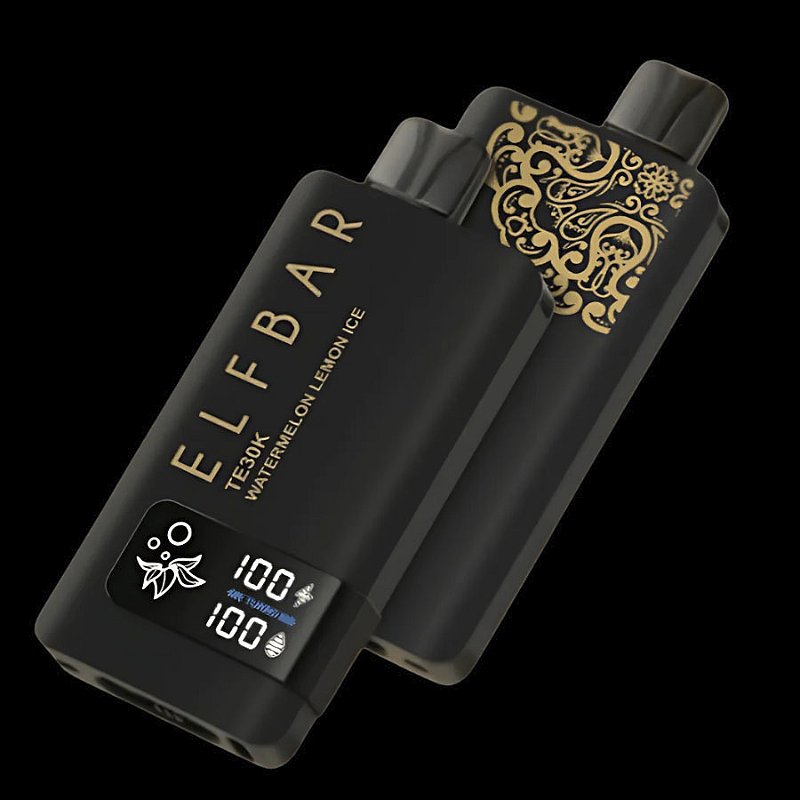 ELFBAR TE BLACK GOLD 30K 30000 MIL PUFFS - POD DESCARTÁVEL