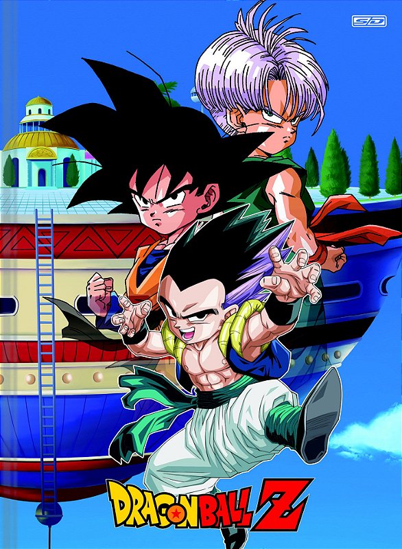 Caderno De Desenho São Domingos Dragon Ball - Art Pel