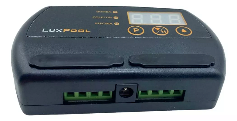 CONTROLADOR DE TEMPERATURA LUX POOL MMZ1373N - Automação