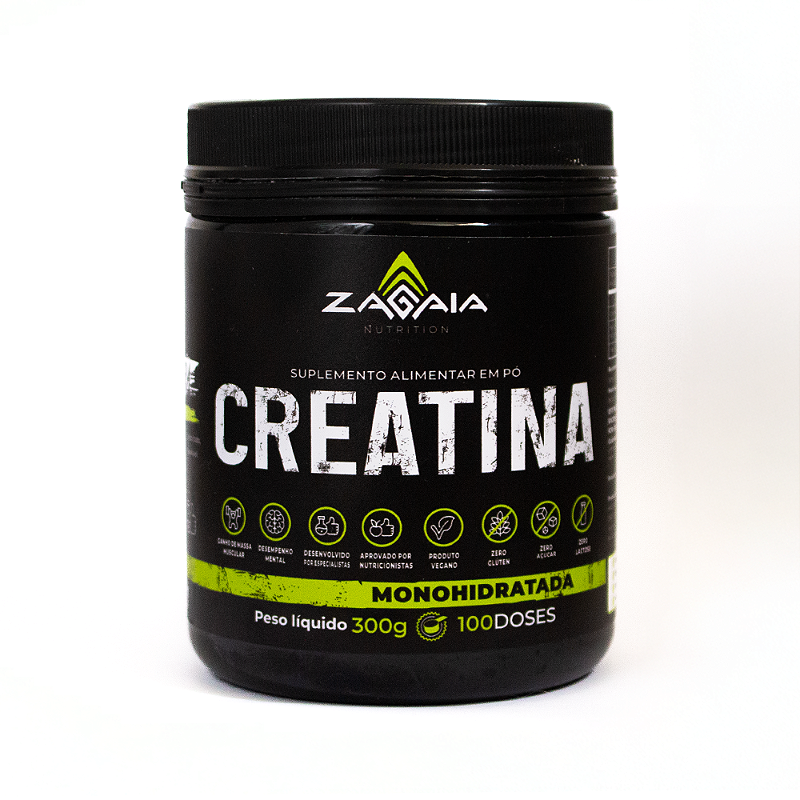 Creatina monohidratada 300G Suplemento Alimentar em Pó