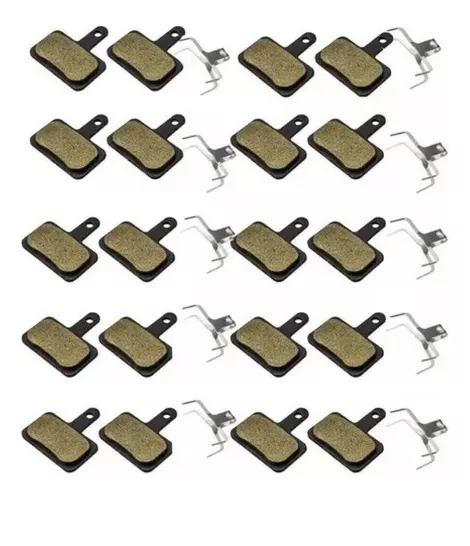 AHL Plaquettes De Frein à Disque Vélo – Compatibles Shimano M355 M395 M446 M485 M495, Avid Elixir 1 3 5 7 9, SRAM Guide, Level, DB – Puissance & Durabilité Exceptionnelles
