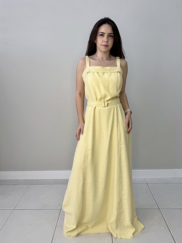 Vestido Viscose Longo