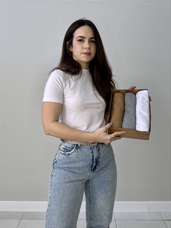 Kit Leve 3 e Pague 2 | Blusas Canelada