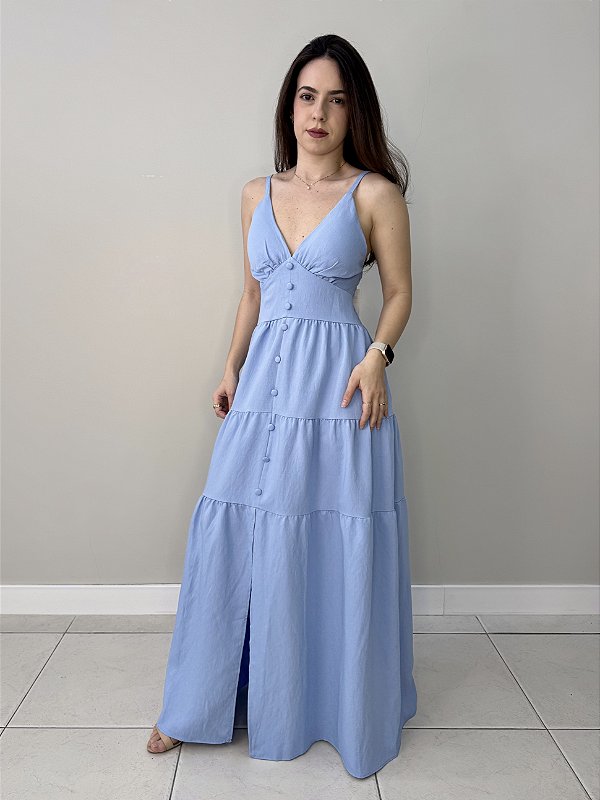 Vestido Longo Viscose