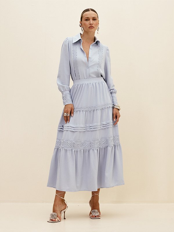 Saia Super Midi com Guipir