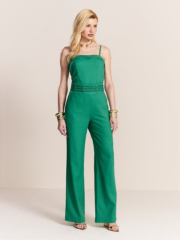 Conjunto Blusa e Calça Reta