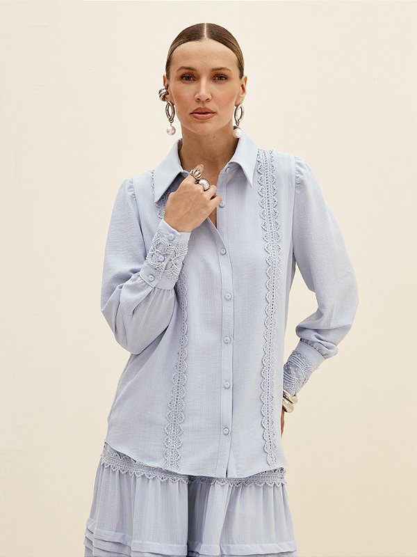 Camisa com Guipir