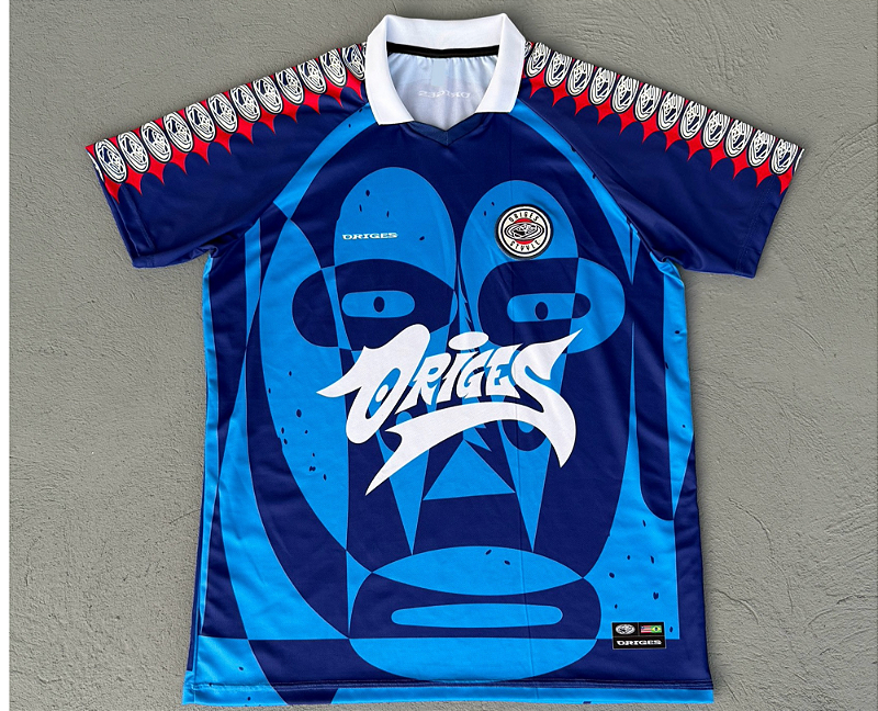CAMISA TIME ORIGES - CAZUMBÁ AZUL