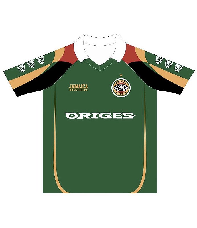 CAMISA JAMAICA BRASILEIRA 2 VERDE