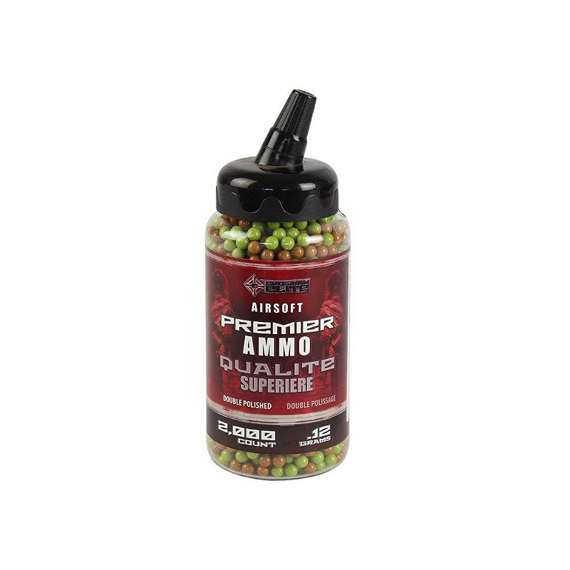 BBs Airsoft Munição Plástica Crosman Premier AMMO 0.12g 2000un