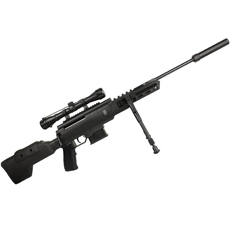 CAR DE PRESSAO BLACK OPS GR 5,5MM C/LUNETA 4X32 - Dispropil: Tiro
