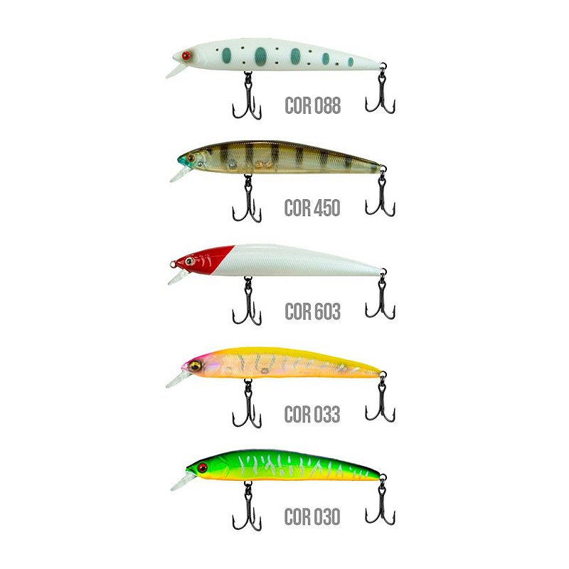 Isca Artificial SMB Bullet Minnow 9,5cm 8,5g - Sumax - Dispropil