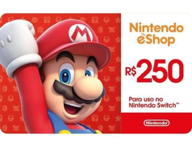 Confira os novos anúncios da Nintendo! - Gift Card Digital R$50 a