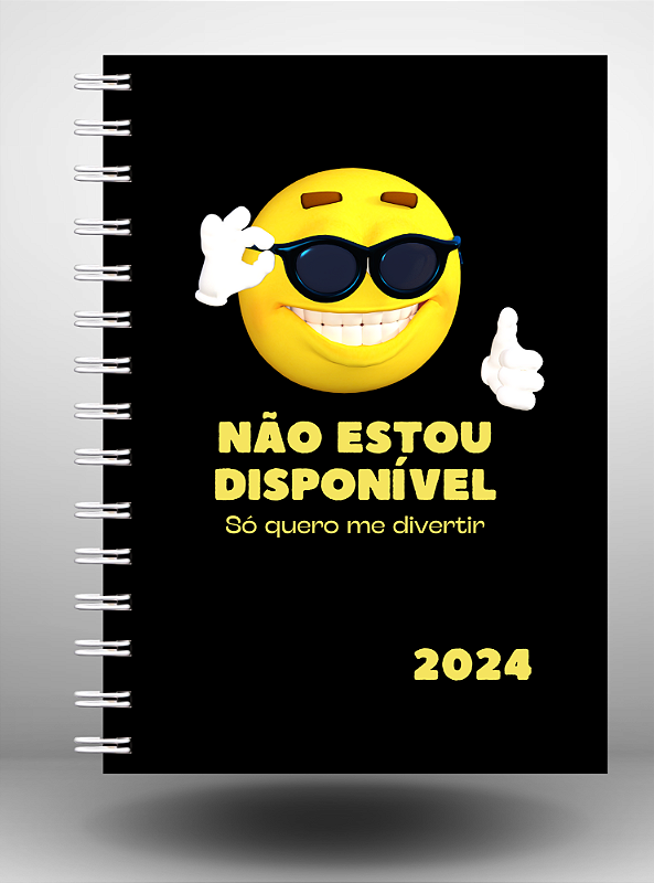 AGENDA 2024 JOGO DA VELHA - COLEÇÃO DESCOLADOS