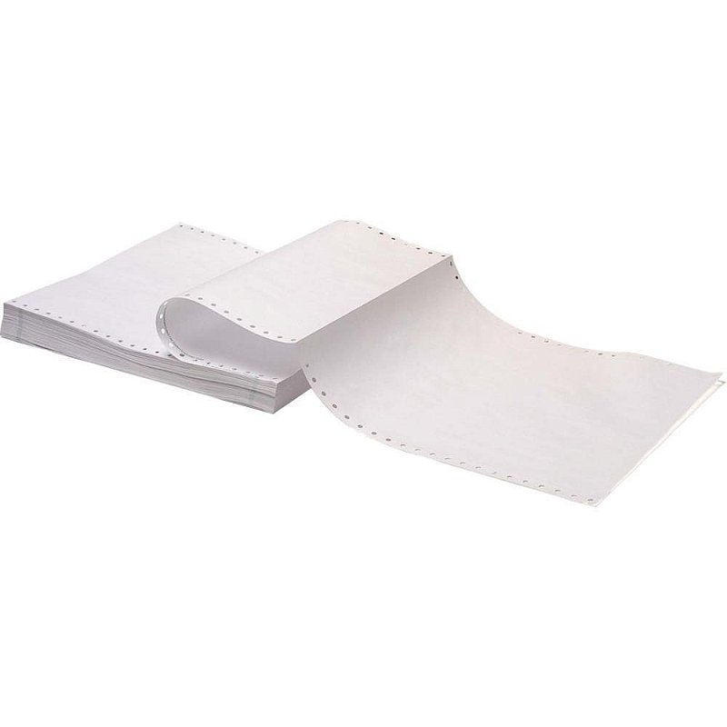 SABACART - Carta In Modulo Continuo 24x11" 60gr (2000fg) Lf Piste Fisse - 7