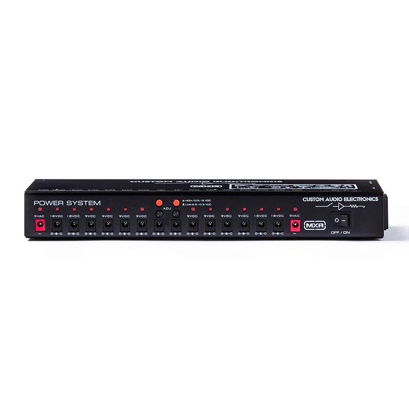 MXR×CAE MC403 BOOST/LINE D Fonte Mxr Cae Power System Para 16 Pedais Com Cabo Ac Mc403