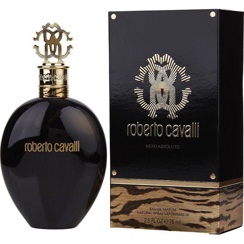 ROBERTO CAVALLI Nero Assoluto Eau De Parfum Für Damen - 75 Ml, Betörender Duft